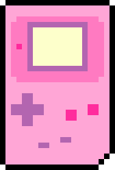 Pink GameBoy Console